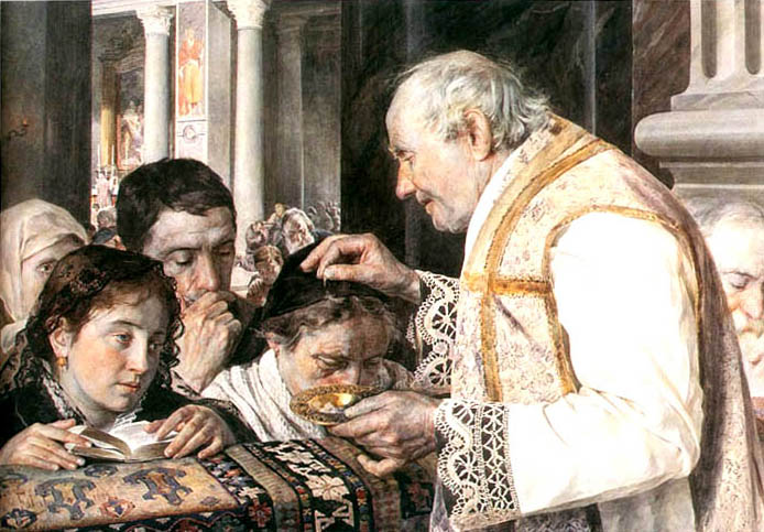 Julian Fałat, Popielec, 1881
