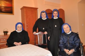 W Czarnowąsach mieszka obecnie s. Felicjana Mnich, najstarsza jadwiżanka w diecezji (pierwsza z prawej). Obok niej s. Anastazja, s. Aldona oraz s. Awelina KARINA GRYTZ-JURKOWSKA/FOTO GOŚĆ