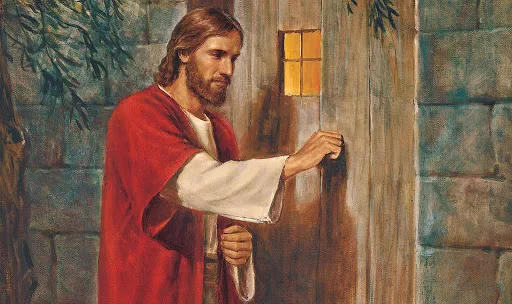 Jezus u drzwi