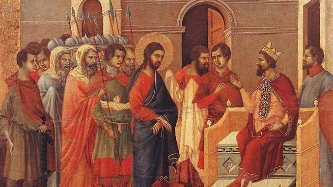 697px-Duccio_di_Buoninsegna_-_Christ_Before_Herod_-_WGA06804
