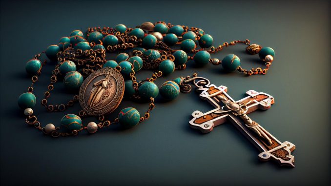 christianity-symbol-cross-necklace-shines-gold-generated-by-ai_188544-10060
